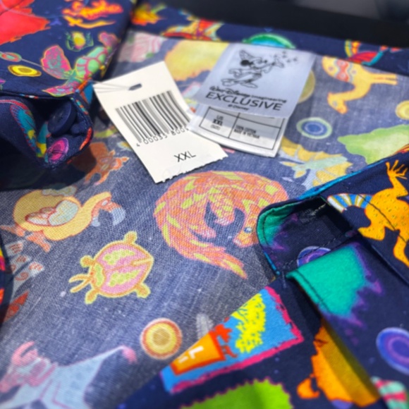 New WDI MOG Disney D23 Expo 2019 Animal Kingdom Hawaiian Camp Shirt XXL - Picture 3 of 5
